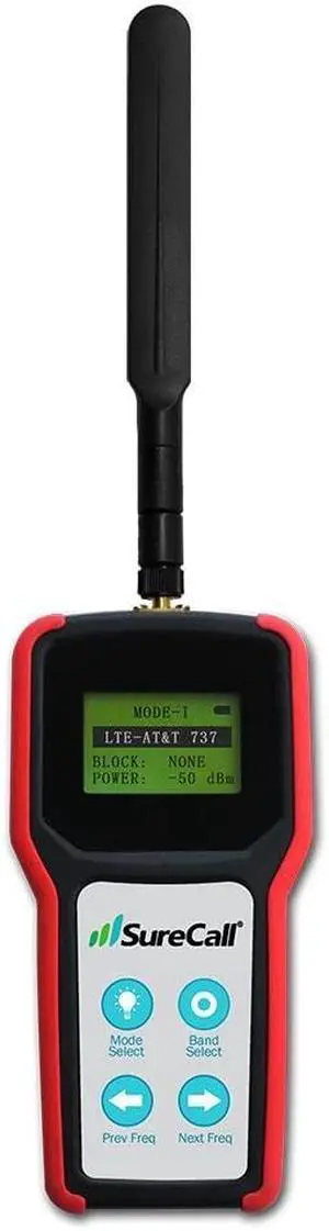 SureCall Five-Band RF Signal Meter for 4G LTE, Cellular, PCS and AWS Cell Phone