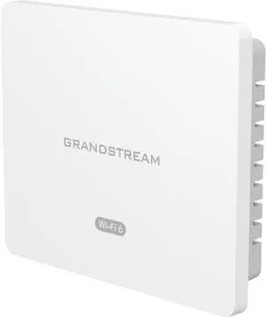 Grandstream GWN7604 AX3000 Wi-Fi 6 Access Point 4x Gigabit PoE 256 Client, White