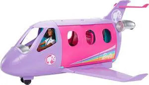 Barbie Airplane Adventures Playset Pilot Doll & 15+ Travel Accessories - 16 PCS