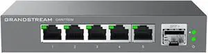 Grandstream GWN7700M 6-Port Multi-Gigabit Ethernet Unmanaged Network Switch, 5V