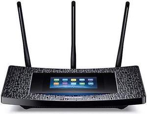 TP-LINK Touch P5 IEEE 802.11ac Ethernet Wireless Router - 2.40 GHz ISM Band - 5 GHz UNII Band(3 x External) - 1900 Mbit/s Wireless Speed - 4 x Network Port - 1 x Broadband Port - USB - Gigabit ...
