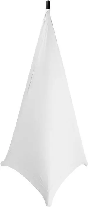 On-Stage SSA100W Speaker/Lighting Translucent Fabric Stand Skirt - White