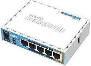 Mikrotik hAP ac lite RB952Ui-5ac2nD Access Point Dual-Concurrent 2.4/5GHz with 5x Ethernet Ports and 1x USB Port