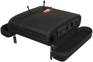 Gator EVA Foam Case for A Single Wireless Mic System; half rack
