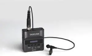 Tascam DR-10L Compact Digital Audio Recorder and Lavalier Mic Combo