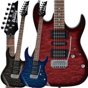 Ibanez GRX70QA Electric Guitar Transparent Blue Burst