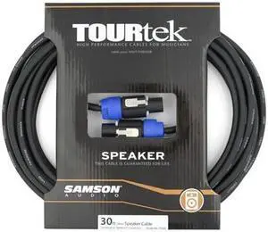 Samson TSS30 Tourtek Speakon Speaker Cable, 30 ft