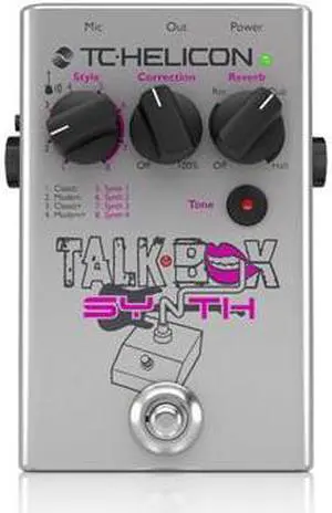 TC Helicon Talkbox Synth Pedal