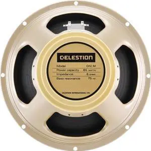Celestion G12M-65 Creamback 12" Guitar Speaker (8 Ohm)