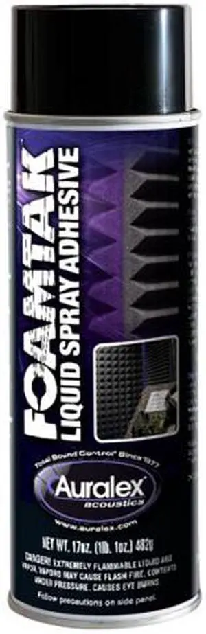Auralex Acoustics Foamtak Single Can Spray Adhesive