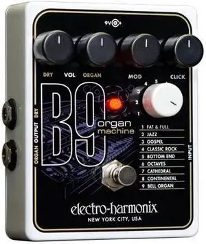 Electro-Harmonix B9 Organ Machine Guitar Effect Pedal