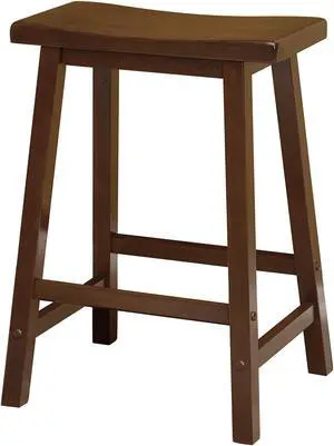 Saddle Seat 24" Stool, Single, Rta By Winsome Wood