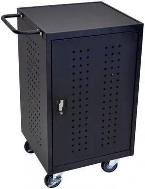 Luxor Charging Cart,Steel,30,24-1/2 in. W  LLTM30-B