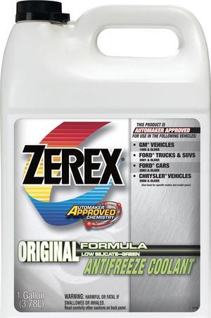 Zerex Antifreeze Coolant 1 gal. Green   ZX001
