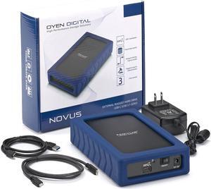 Novus 8TB External USB-C (3.1,Gen2) Rugged Desktop Hard Drive