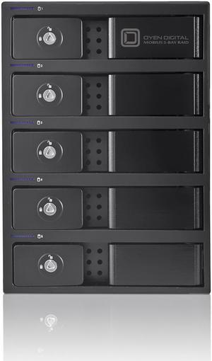Oyen Digital 60TB Mobius 5-Bay FireWire 800, eSATA, USB 3.0 RAID Hard Drive Array