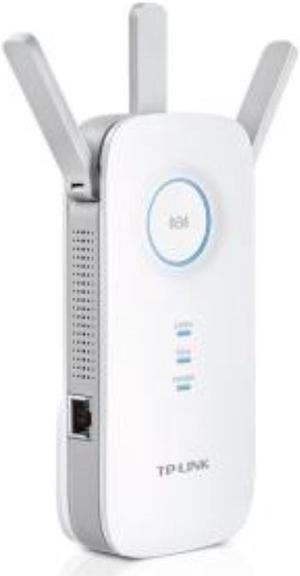 TP-LINK RE450 IEEE 802.11ac 1.71 Gbit/s Wireless Range Extender - 2.40 GHz, 5 GHz - 3 x External Antenna(s) - 1 x Network (RJ-45) - Wall Mountable RANGE EXTENDER 1300MBPS AT 5GHZ - RE450