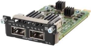 HP Aruba 3810M 2QSFP+ 40GbE Module - For Data Networking, Optical NetworkOptical Fiber40 Gigabit Ethernet - 40GBase-X2 x Expansion Slots - QSFP+ - JL079A