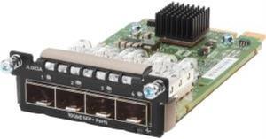 HP Aruba 3810M 4SFP+ Module - For Data Networking, Optical NetworkOptical Fiber10 Gigabit Ethernet - 10GBase-X4 x Expansion Slots - SFP+ - JL083A