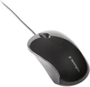 Kensington Mouse for Life USB Three-Button Mouse - Optical - Cable - Black - Bulk - USB - 1000 dpi - Computer - Scroll Wheel - 3 Button(s) - Symmetrical BULK PACKAGING - K74531WW