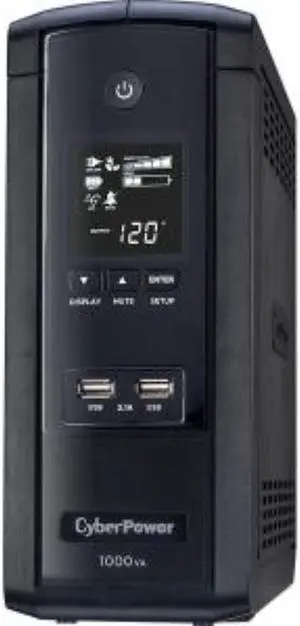 1000VA AVR LCD UPS 120V 10 OUT - BRG1000AVRLCD