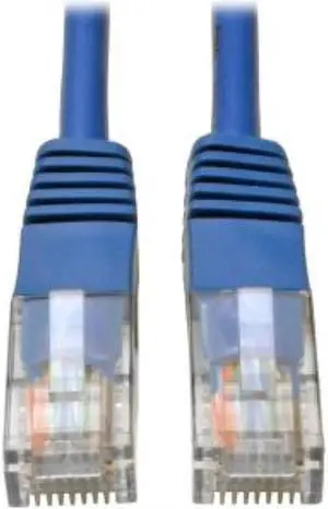 14FT CAT5E BLUE PATCH CABLE - N002-014-BL
