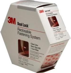 5YDS DUAL LOCK FASTENER CLEAR - MP3560