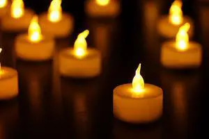 Etronic Battery Powered Flameless LED Tea Light Candles (24 Pack)