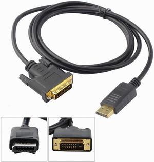 Topwin 1.8M Displayport DP Male To DVI-D Male Adapter Cable