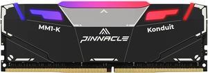 Timetec Pinnacle Konduit RGB 32GB DDR4 3600MHz PC4-28800 CL18-22-22-42 1.35V Compatible for AMD and Intel Desktop Gaming PC Memory Module RAM - Black