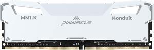 Timetec Pinnacle Konduit 32GB DDR4 3200MHz PC4-25600 CL16-18-18-38 XMP2.0 Overclocking 1.35V Dual Rank Compatible for AMD and Intel Desktop Gaming PC Memory Module - White