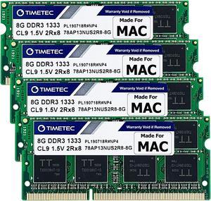 2x8GB Mid 2010 Mid/Late 2011 21.5/27 inch iMac 1.5V SODIMM Memory Compatible for Apple DDR3 1333MHz PC3-10600 for Early/Late 2011 13/15/17 inch MacBook Pro Silicon Power 16GB KIT Mid 2011 Mac Mini 