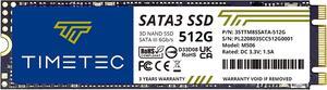 Timetec 512GB 3D NAND M.2 2280 SATA Internal Solid State Drive