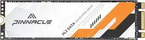Timetec 128GB SSD 3D NAND SATA III 6Gb/s M.2 2280 NGFF 64TBW Read Speed Up to 550MB/s SLC Cache Performance Boost Internal Solid State Drive for PC Computer Laptop and Desktop (Pinnacle)