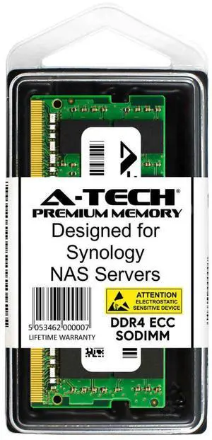 (NOT FOR HOME PC!) 16GB DDR4 ECC SODIMM (Synology RAMEC2133DDR4SO-16G Equivalent) Server Memory RAM