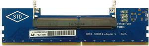 Vibob Laptop DDR4 RAM to Desktop Adapter Card, Memory Tester SO DIMM to DDR4 Converter