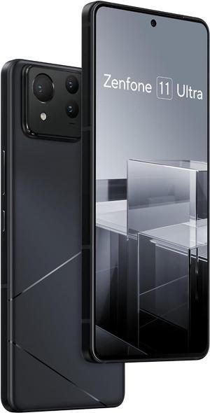 ASUS Zenfone 11 Ultra Unlocked Android Phone US Version 12GB+256GB 6.78 FHD+ AMOLED 120Hz Fast Display 5G Dual SIM Eternal Black AI2401-12G256G-BK