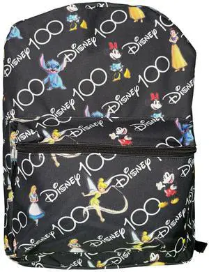 Disney Friends 100th Anniversary 16" Backpack with All Over Print