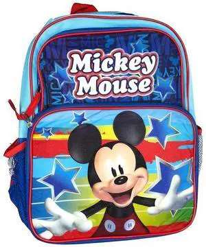 Disney Mickey Mouse Cargo School Backpack 16" with pocket