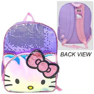 Hello Kitty 16" Backpack with Sequins