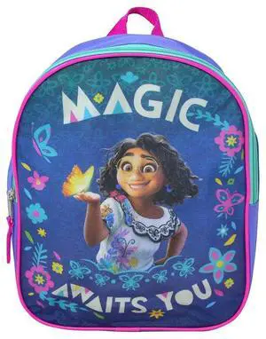 Disney's Encanto Marabel Mini Purple and Blue School Backpack 11" for Kids