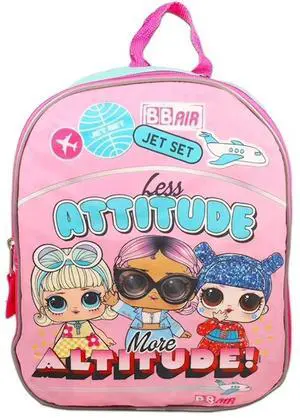 LOL Surprise Mini Backpack for Girls 11" Attitude Altitude Backpack