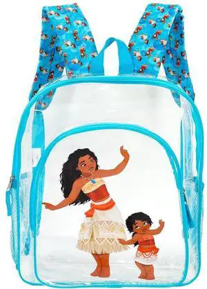 Disney Moana 2 Transparent 16" Clear Backpack