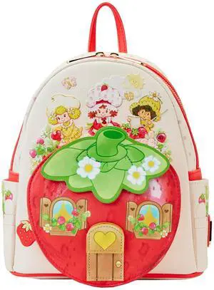 Loungefly Strawberry Shortcake Strawberry House Mini Backpack