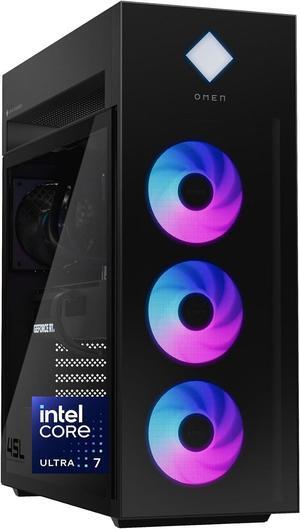 HP OMEN 45L Gaming Desktop, Intel Core Ultra 7 265K, 32GB RAM, 2TB SSD, RTX 5080, Win 11 Pro, Microsoft Copilot, Tempered Glass, GT22-3080 (2025)