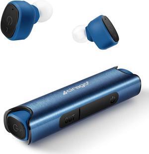 Cirago Wireless Bluetooth 5.0 Waterproof HD Stereo Earbuds With Charging Case