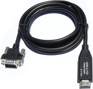 Cirago 6ft HDMI To VGA Male Video Converter Cable Adapter For PC DVD 1080P HDTV