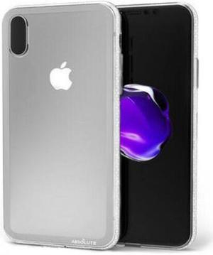 Absolute Linkase Clear Gorilla Tempered Glass Case Cover with 9H Premium Screen Protector for Apple iPhone X