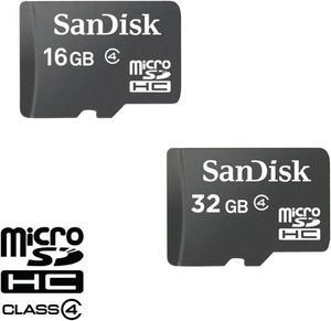 SanDisk Micro SDHC Card 16GB 32GB Memory Class 4 for Tablets Drones Wholesale lot