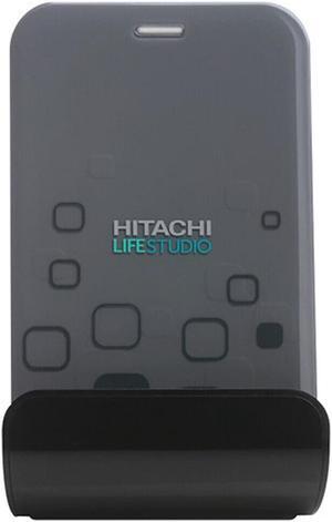 Hitachi LifeStudio Mobile 2.5" 500GB Portable External Hard Drive USB 2.0 HDD for PC, Mac, Desktop, Laptop HLSMBUA5001ABB 0S02696 - Graphite